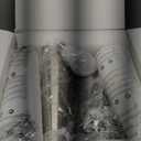 Seealle Modern Table Lamps Set of 2 - Touch Bedside Lamp for Nightstand with Dual USB C+A,3-Way Dimmable Silver Nightstand Lamps for Living Room Bedroom End Table with White Shade(Bulb Included)