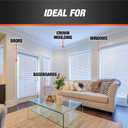 2 x Dap 18128 Alex Plus Acrylic Latex Caulk Plus Silicone 5.5-Ounce