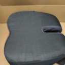 Navizam Lumbar Support Pillow for Office Chair Seat Cushions for Office Chairs - Back Support for Office Chair, Pillow for Car Chair Cushion with Anti-Slip Base, Backrest with Elastic Strap