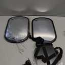 Baby Car Mirror, Safety Car Seat Mirror for Rear Facing Infant, Clear Wide View, 360Rotation, Easily Observe the Baby Move, Secure, Shatterproof, Crash Tested and Certified (2-Pack)