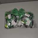 3 x 4Pcs St. Patrick's Day Costume Set Shamrock Themed Headband, Glasses, Earrings, Pin, Irish Green Festival Themed Party Women Costume Accessories (Green)