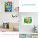 [3 Pack] Kids Art Frames, 10x12.5 Front Opening Kids Artwork Frames Changeable, Displays 8.5x11 With Mat and 10x12.5 Without Mat, Holds 50 Pcs, for 3D Picture, Crafts, Hanging Art, Portfolio Storage