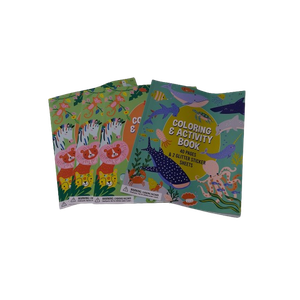 COLORING & ACTIVITY BOOK 40 Pages 4 pc