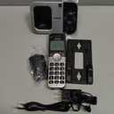 VTech VG232 Cordless Phone with Answering Machine - with Large Display Full-Duplex Speakerphone Caller ID/Call Waiting Last 10 Number Redial