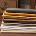 12pcs 8"x35" 1.4mm Thick Soft Felt Fabric Sheet 12 Colors Felt Pack for DIY Craft Sewing Squares Nonwoven Patchwork (Brown)