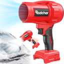 Rozlchar Cordless Leaf Blower Compatible for Milwaukee 18V Batteries(No Battery), Variable Speed Handheld Turbo Blower with Brushless Motor, Portable Dust/Snow Cleaner for Lawn, Patio
