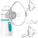 exquisite atomized parti- cles, easier to make the throat and trachea and aveolar absorption Enjoy comfortable atomization, lowernoise  Hand hold, very convenient