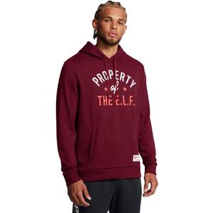 Under Armour Men's Project Rock One E.l.f. Hoodie (Red, M)