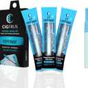 Cigtrus Natural Nicotine-Free & Tobacco-Free Smoking Alternative, Non-Electric Craving Relief, Quit Smoking Aid with Cigtrus (ICY Peppermint) - 3 Piece (Blue)