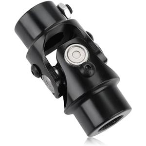 WMPHE 11/16"-36 Spline x 3/4" DD Single Steering Shaft Universal U Joint, 83mm (3-1/4"), Working Angle 35° Degree