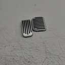 Performance ABS Pedal Pad Accessories Brake for Tesla Model y Juniper Accessories Model 3 Highland Accessories 2017-2026 Non-Slip Protector Accessories Foot Pedal Pad Replacement Silver