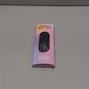 Lanzhire No Heat Overnight Curling Headband for Long and Short Hair - Thin Heatless Curlers to Sleep In (Black)