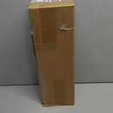 Curtain Rods, 1" Diameter, 32-168" Standard Decorative Window Curtain Rod Set with Brackets, Black Steel, Black Finish