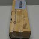 BAYKA Wall Shelves for Bedroom Decor, Floating Wall Shelf for Living Room Kitchen Storage, Mounted Rustic Wood Shelves for Kids Books, Christmas Decorations for Room(White and GoldSet of 4)