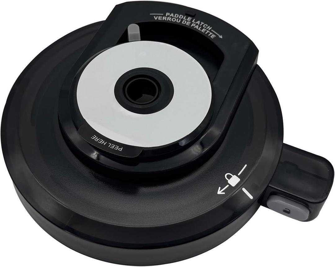 Outer Bowl Lid 725KKU300 Replacement Parts Compatible with Ninja Creami Series CN301CO CN305A NC299AMZ NC300 NC301 Ice Cream Makers (NO Paddle)