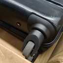 Wrangler 20" Hardside Spinner Carry-On Luggage, Black, 22-inch