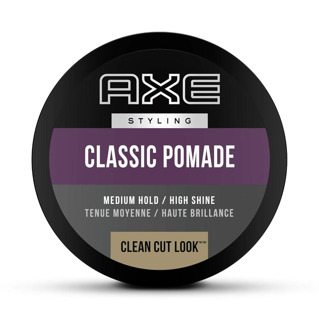 AXE Hair Pomade for Men For a Clean Cut Look Classic Easy to Use Styling Hair Product 2.64 oz