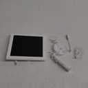 8W Solar Panel for Ring Camera, Solar Panel Charger Compatible with Ring Stick Up Cam/Pro Battery, Spotlight Cam/Pro/Plus Battery, Includes Barrel Plug to USB-C Adapter, IP65 Waterproof, 10ft Cable (White)