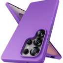 SSLOTSCASE for Samsung Galaxy S25 Ultra Case Slim, Wireless Charging Compatible, Military Grade Shockproof Protective Drop Protection Sturdy Case Cover for Galaxy S25 Ultra 6.9'' 5G 2025, Purple