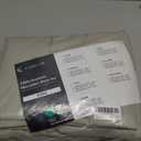 LuxClub 4 PC King Sheet Set, Breathable Luxury Bed Sheets, Deep Pockets 18" Wrinkle Free Cooling Bed Sheets Machine Washable Hotel Bedding Silky Soft - Light Taupe King