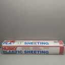 POLY AMERICA 410B 10-Feet X 100-Feet 4 Mil Black Plastic Sheeting