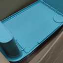 Beeveer 8 Pcs Kids Lap Desk Tray Bulk 19.7x9.6x7.1in Portable Lap Tray for Kids Plastic Lap Table with Side Storage Space for Bed Classroom Laptop Children Car Activity Eating Floor (Pastel Color)