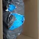 Yelakey Giant Jesus Plush 6 Ft Jesus Stuffed Doll Plushie Toy Christian Pillow Religious Decoration Gift for Christening Easter (Blue)