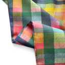 Palazzo Pants for Women Casual Multicolor Gingham Wide Leg Capri Pants 2025 Summer Boho Lounge Trousers with Pockets