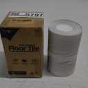 Art3d 15 Sq.ft Peel and Stick Floor Tiles, 10Pcs Luxury Vinyl Plank Flooring Wood Look, Adhesive and Waterproof Tile Sticker for Bedroom, Living Room, Kitchen, White/Grey