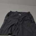 Pudolla Men's Hiking Cargo Shorts 9" Lightweight Outdoor Work Shorts for Men Travel Golf Camping Casual with 5 Zipper Pockets XL, Deep Grey