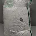 Feathers Down Throw Pillow Inserts 28x28, Set of 2, 100% Organic Cotton Shell, Soft Decorative Euro Pillow Insert for Living Room Sofa, Couch, or Bed (White)