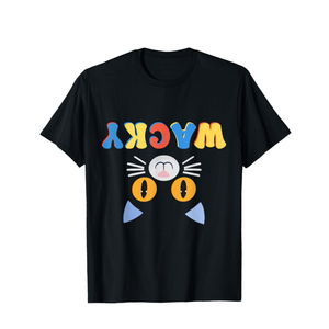Wacky Costume Mismatch Day Outfit funny cat for wacky days T-Shirt, Large