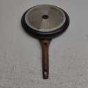 SENSARTE Nonstick Crepe Pan, Swiss Granite Coating Dosa Pan Pancake Flat Skillet Tawa Griddle 12-Inch with Stay-Cool Handle, Induction Compatible (Gray)