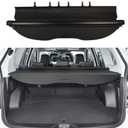 Cargo Cover for Subaru Forester Accessories 2014-2016 2017 2018 with Back Curtain Rear Trunk Shade Cover (Manual Tailgate) (Not fits for Power Rear gate)