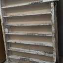 Shadow Box Frame Display Case 18x24 with Removable Shelves, Deep Memory Box Trinket Knick Knack Shelf Cabinet for Collector, Keepsake Coins Military Medals Wedding Flowers White