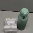 Momcozy Portable Bottle Warmer for Travel  Dual Heating Modes for Breast Milk & Water, Portable Milk Warmer with Fast Heating & Long Battery Life, 17 Ounces Large Capacity to Meet Your All-Day Needs (Gradual Change of Green)