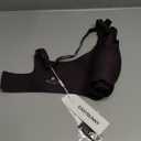 HORISUN Seamless Bras Full Coverage Wireless Push Up Bra for Women No Underwire Comfort V Neck Bralettes with Support (Small, Black Color)