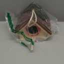 Hanging Bird Nest House Wooden Winter Warm Bird Incubation Box for Outdoor Cockatiel Nesting