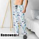 Mens Pajama Pants Soft Lightweight Lounge Sleep Pants, PJ Bottoms with Two Pockets (XXL)