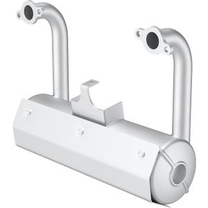 MUF0626 Muffler Compatible With Briggs & Stratton Vertical V-Twin Catalytic Combustion Muffler MUF0626 RH Filter Side