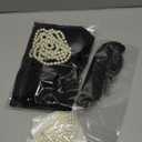 5Pcs 1920s Flapper Accessories Set for Women, Roaring 20's Gatsby Party Costume Set (Black)
