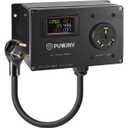 30A AC Power Meter, 125V TT-30P to TT-30R Generator Plug-in Energy Monitor with LCD Display, Voltage Current Wattage Frequency kWh Tester for RV Campgrounds, Travel Trailers and Generator Backup