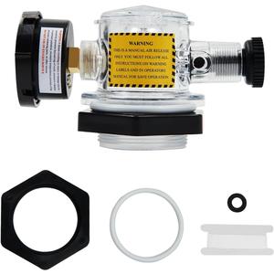 Pentair Manual Air Relief Valve Fit for Triton II, Triton C, TR100C & TR140C Pool Spa Sand Filters - Includes Lock Nut