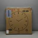 24 Inch Vintage Wall Clocks French Style Retro Wall Clock Large Farmhouse Clocks Retro Colorful Wall Clock Decorative Battery Operated Silent Scan Non-Ticking for Home Living Room Bedroom
