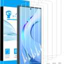 LYWHL 5 Pack for Samsung Galaxy S23 Ultra Screen Protector [Like Original Fingerprint Unlock], Real Invisible Self-Healing Protective Film [Not Glass], HD Clear, Case Friendly, Scratch-Resistant (Transparent)