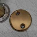 Moen Verso Brushed Gold Eight-Function 7" Diameter Spray Head and Detachable Handshower Combo with Eco Performance and 72" Hose, 220C3EPBG (Round - 72" hose)
