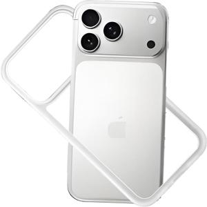 for iPhone 17 Pro Bumper Case Clear with Camera Cover, Compatible with MagSafe, Slim Fit No Back Design Soft TPU Bumper Frame Shockproof Excellent Heat Dissipation (Clear)