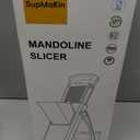 SupMaKin Upgrade Safe Mandoline Slicer Plus, Vegetable Chopper, Potato Slicer, Food Slicer Onion Chopper, Fry Cutter, Veggie Salad Dicer Kitchen Chopping Artifact Gifts (Blue)