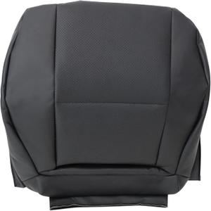 Priprilod Black Leather Driver Side Bottom Replacement Seat Cover Fit for Mercedes Benz GLK 250 350 Sport 2008 2009 2010 2011 2012 2013 2014 2015 Fit for Mercedes Benz C250 C300 C350 2008-2014