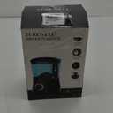 TUREWELL Water Dental Flosser for Teeth/Braces, Water Teeth Cleaner 8 Jet Tips and 10 Pressure Levels, 600ML Large Water Tank Oral Irrigator for Family(Black)